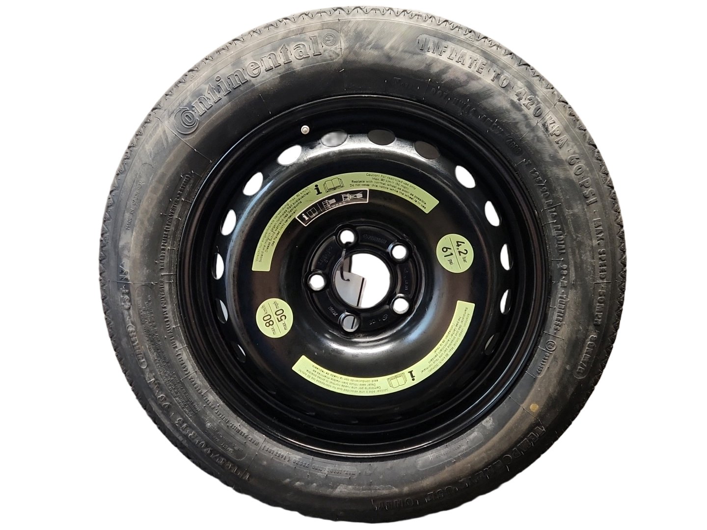 Mercedes CLK200 CLK-Class C209 Convertible Spare Wheel 125/90/16 A2094000402