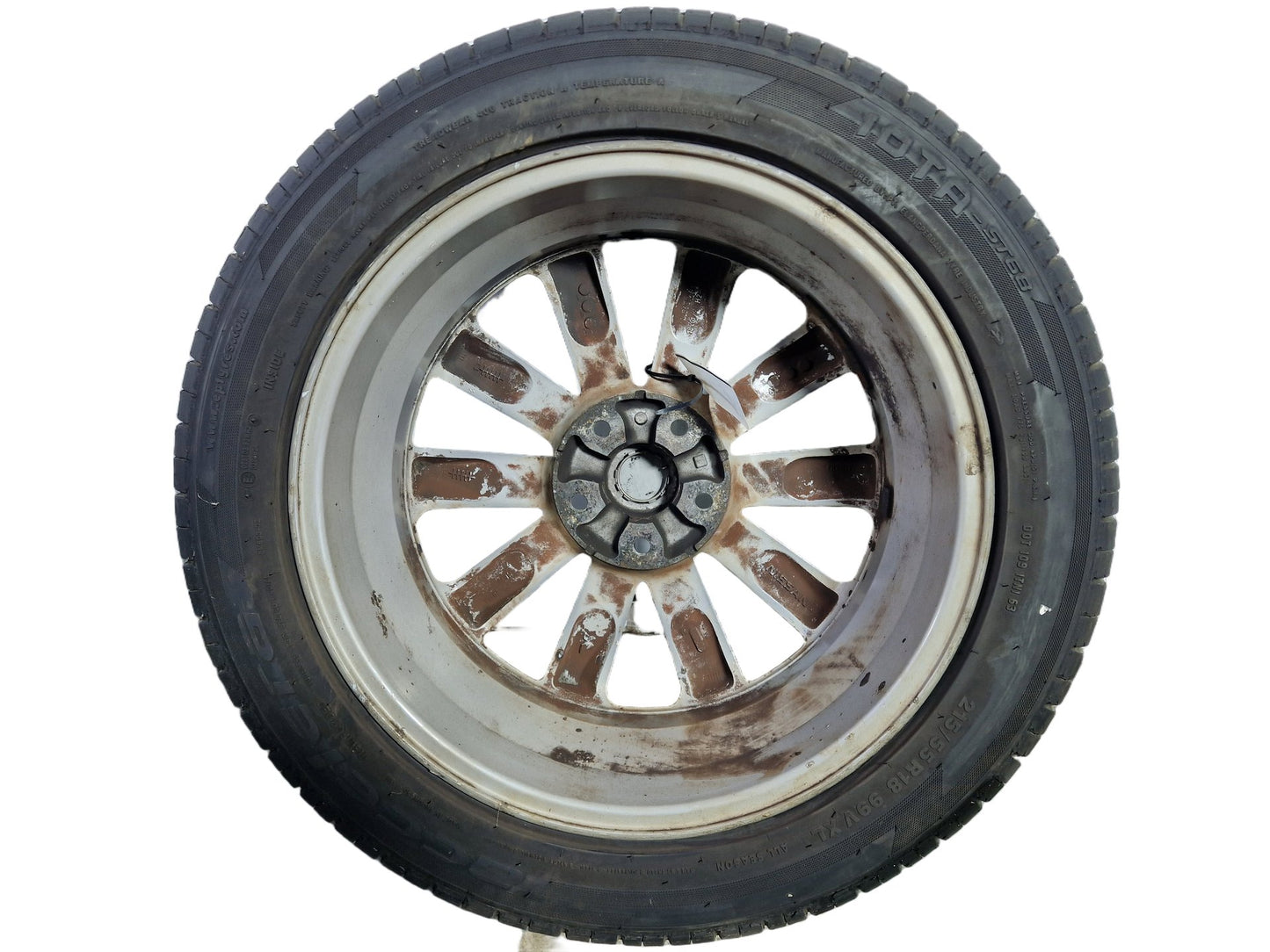 2012 Nissan Qashqai+2 MK1 FL (J10) - Alloy Wheel with Tyre