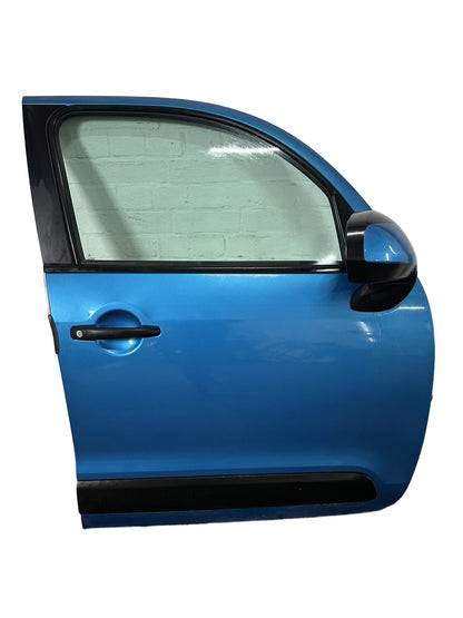 Citroen C3 Picasso MK1 (MY10) Front Right Driver O/S Complete Door In Blue