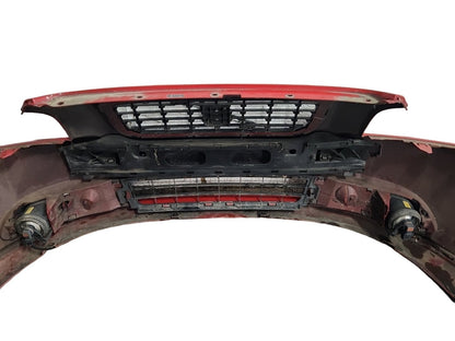 Volvo S40 MK2 (MS) Saloon Complete Front Bumper in Passion Red Solid 61200
