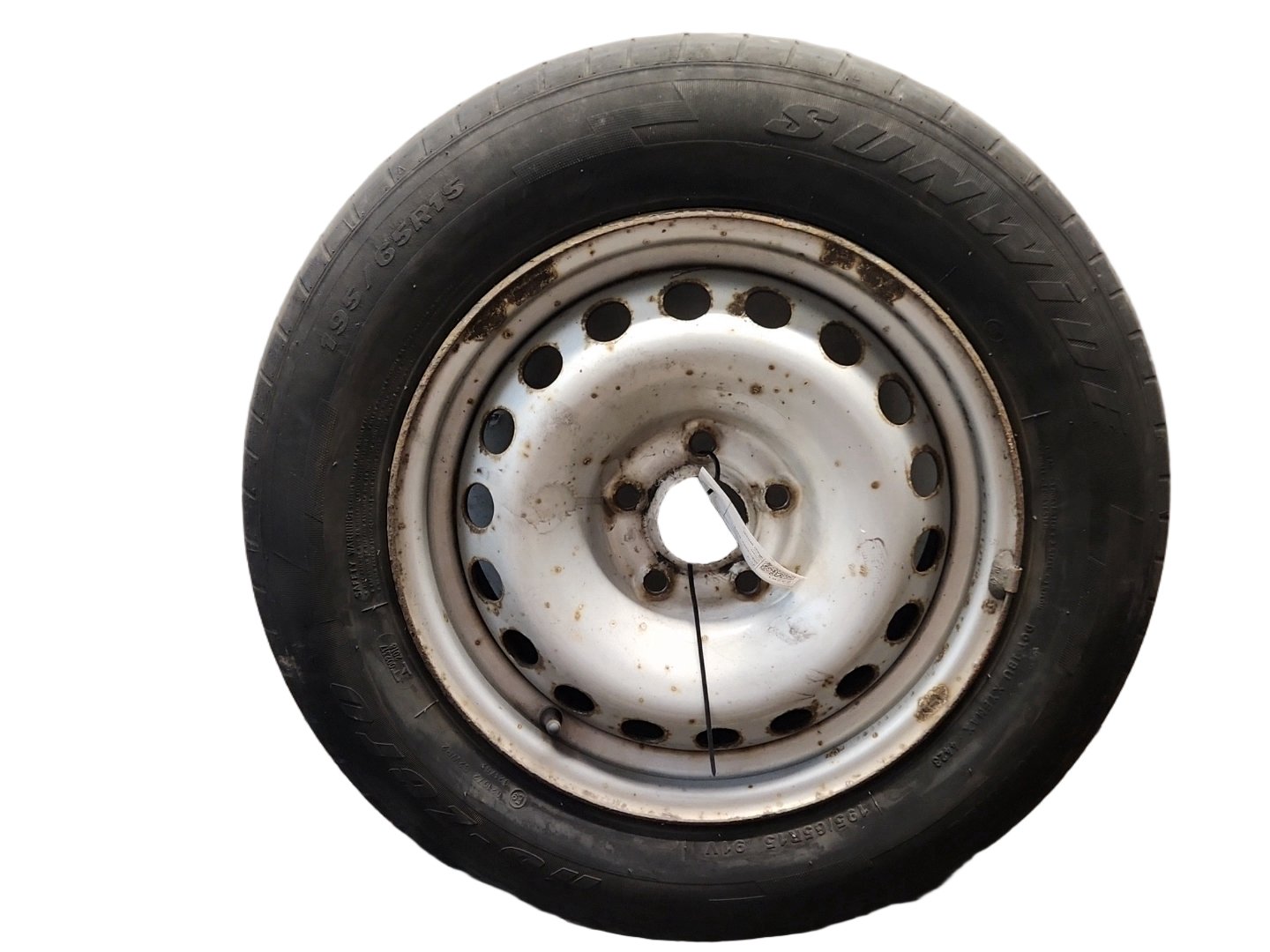 Mercedes-Benz Citan W415 Cargo Van 15" Steel Wheel with Tyre 195/65/15 ~3mm