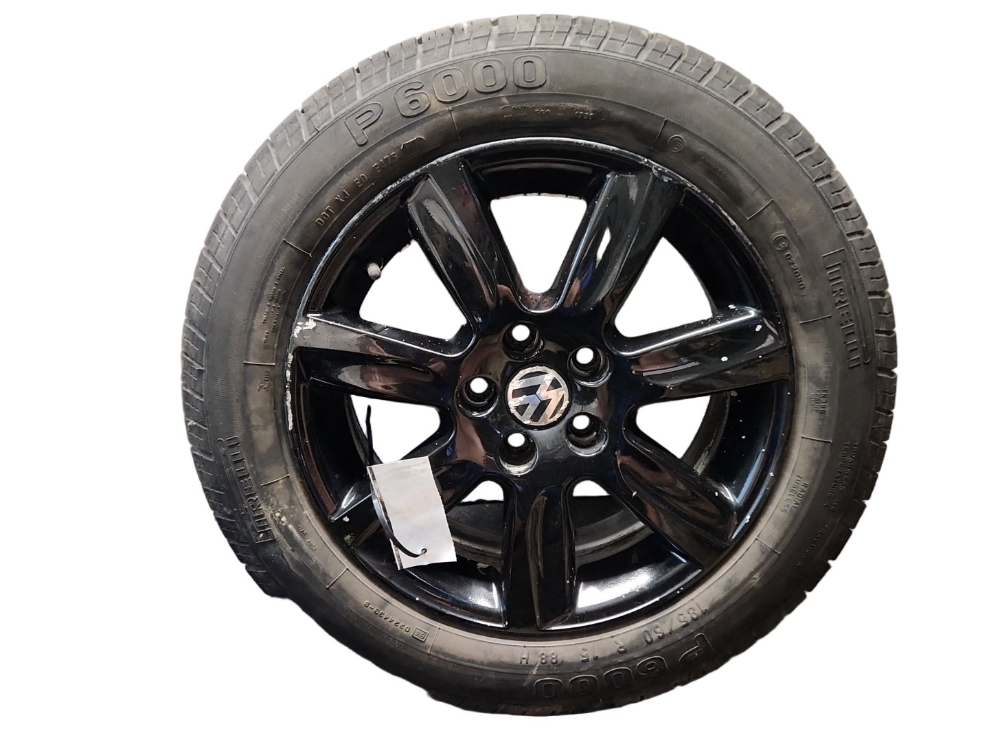 2011 Volkswagen Polo 6R MK5 15" Alloy Wheel with Tyre 185/60/15 ~6mm 6R0601025D