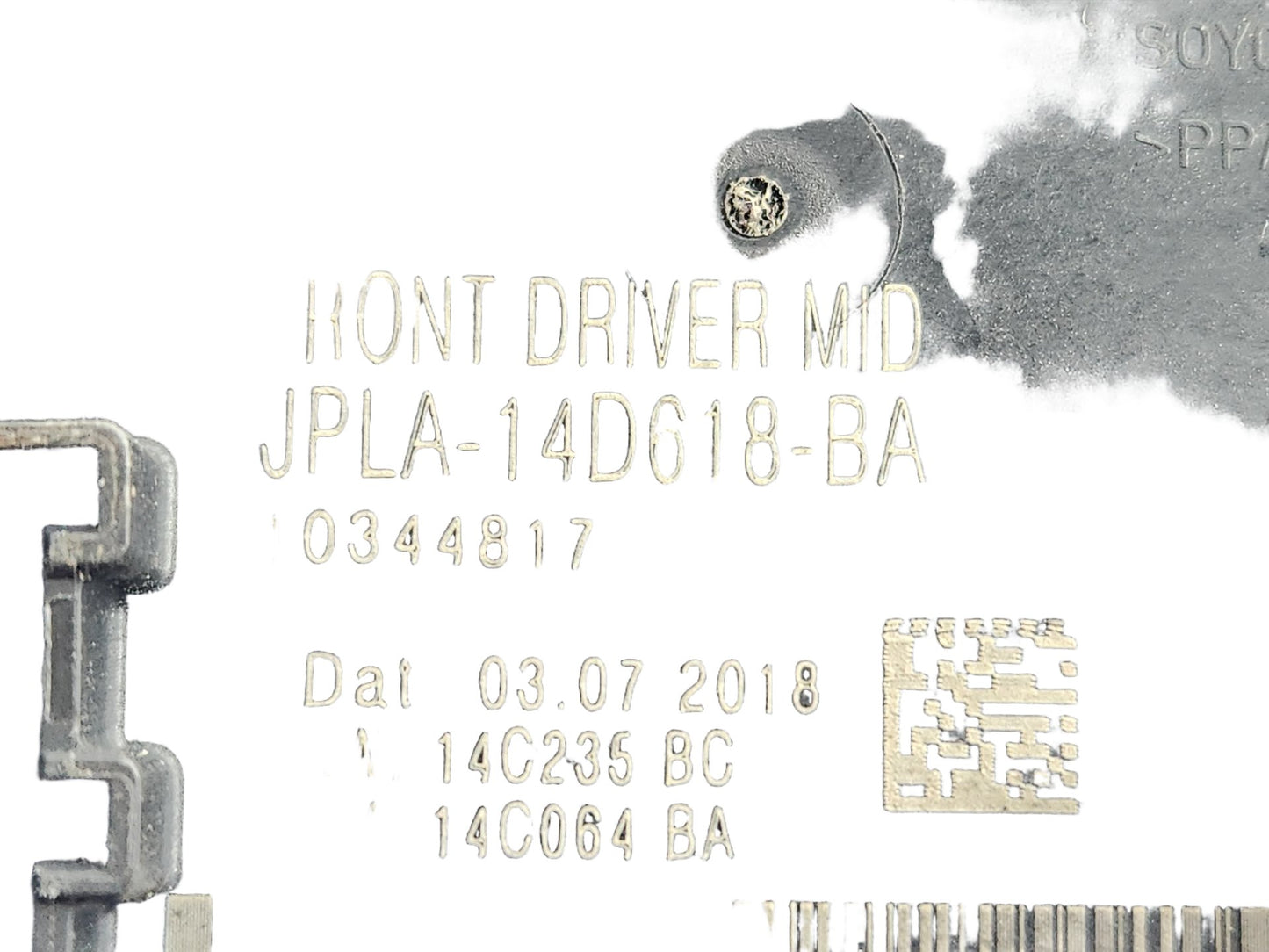 Range Rover Sport L494 Genuine Door Control Module JPLA-14D618-BA