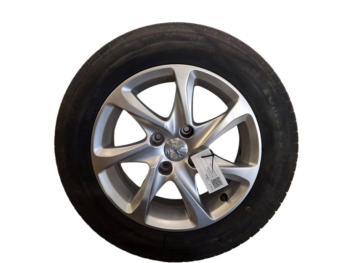 Peugeot 208 MK1 (Ph2) (IA) 15" Alloy Wheel with Tyre 185/65/15 ~5mm