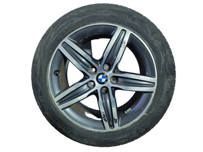 BMW 2 Series F45 F46 17" Alloy Wheel with Tyre 205/55/17 ~4mm 6855091