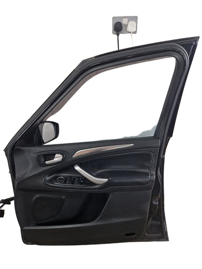 Ford S-Max MK1 (CD340) MPV Front Right Complete Door in Black Panther (Metallic)