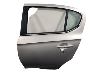 Vauxhall Corsa MK4 Hatchback 5dr Rear Left Complete Door in Switchblade Silver