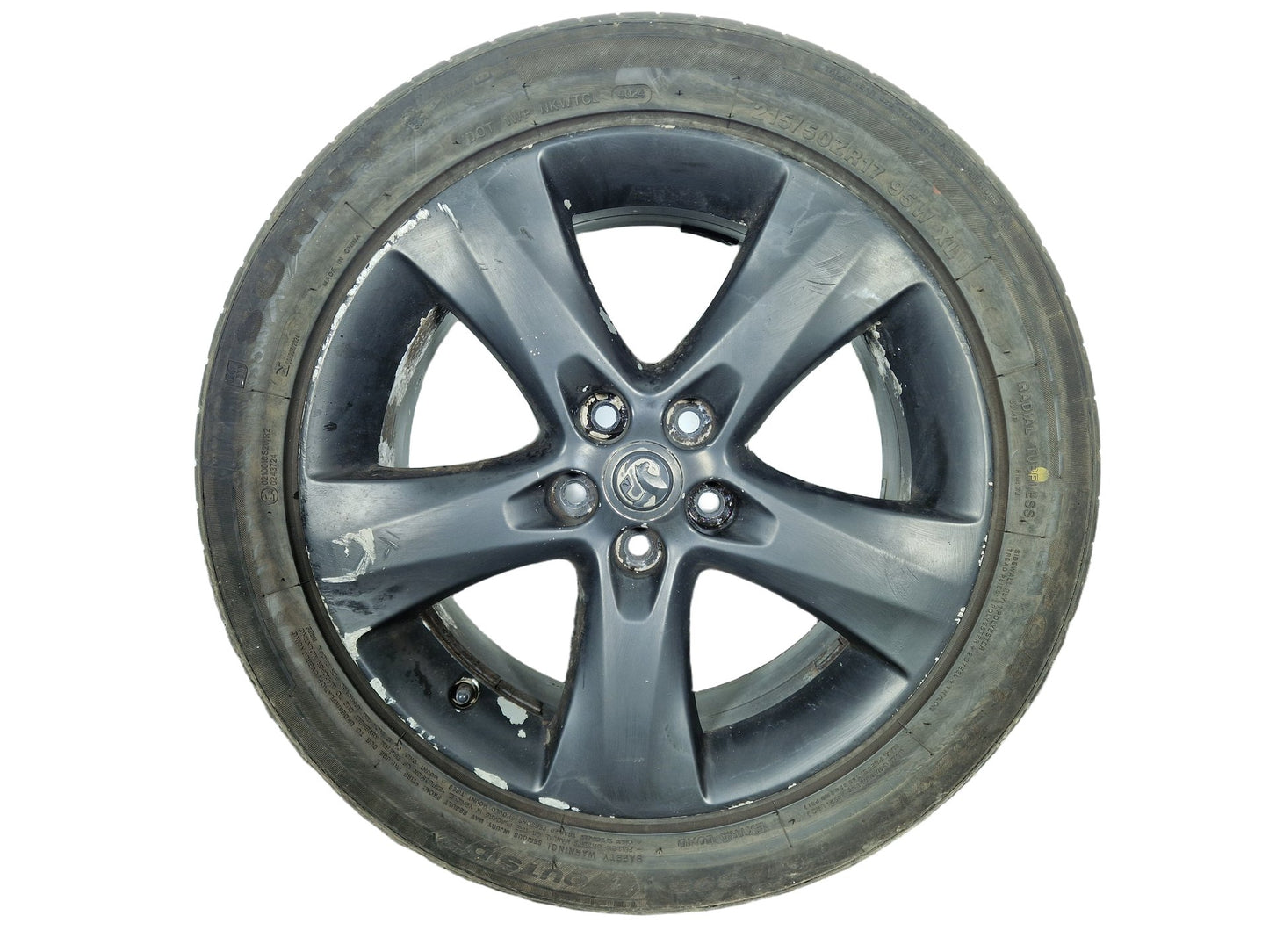 Vauxhall Astra MK6 17" Alloy Wheel with Tyre 5mm 215/50/17 0P042K5