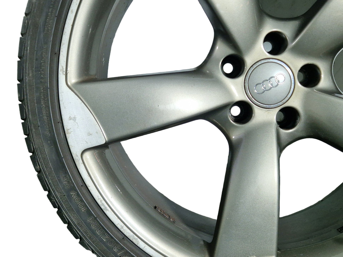Audi A7 21" Alloy Wheel with Tyre 285/30/21 4mm 4H0601025AT