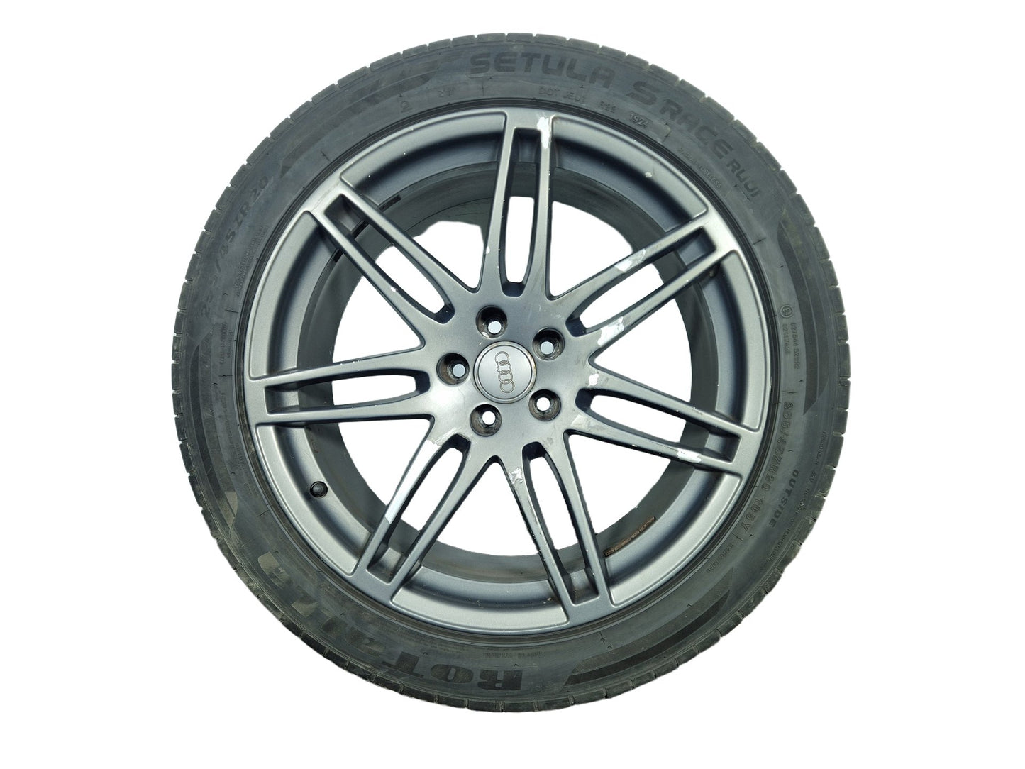 Audi Q5 20" Alloy Wheel with Tyre 4mm 255/45/20 8R0601025R