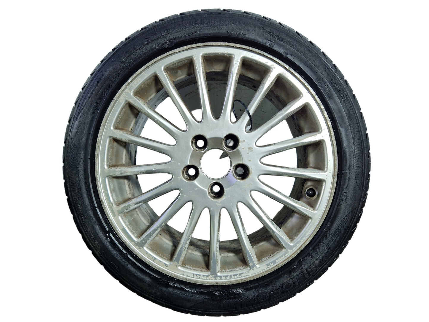 Volvo S60 MK1 17" Alloy Wheel with Tyre 225/45/17 ~5mm 8623719