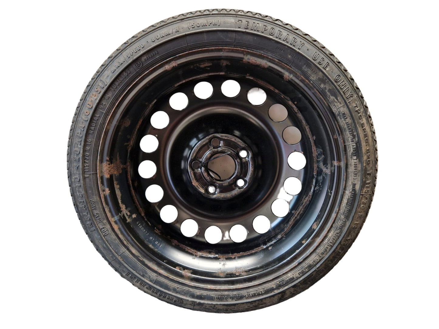 Vauxhall Astra MK6 (J) (A3400) Hatchback 16" Spare Wheel with Tyre 115/70/16