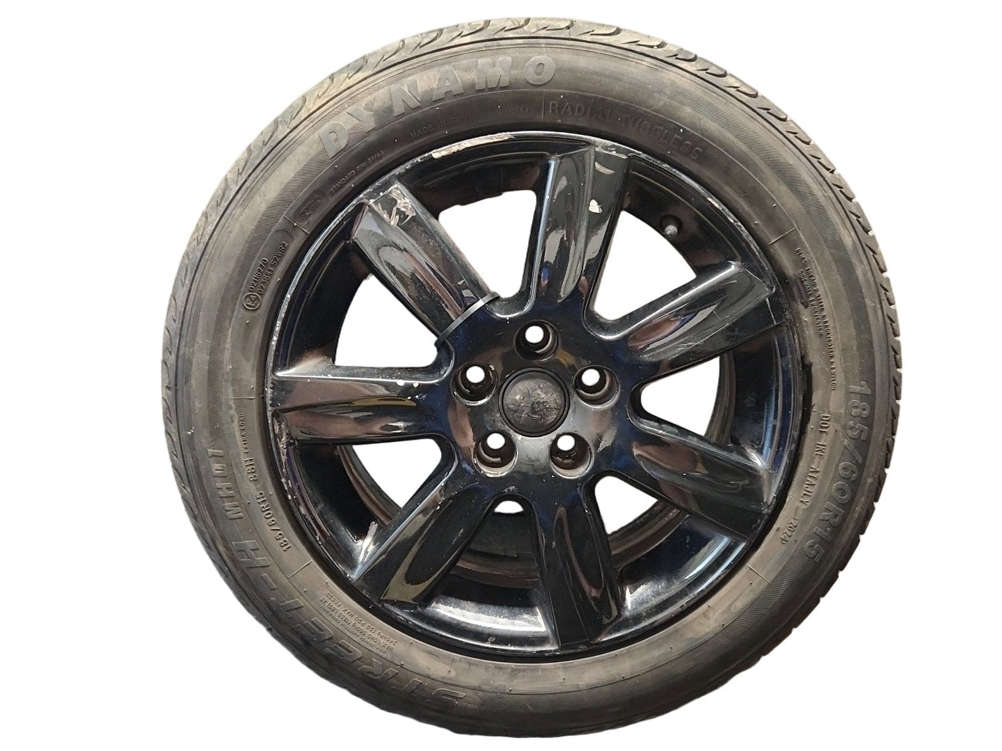 2011 Volkswagen Polo 6R MK5 15" Alloy Wheel with Tyre 185/60/15 ~6mm 6R0601025D
