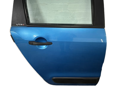 Citroen C3 Picasso MK1 (MY10) Rear Right O/S Driver Complete Door in Blue