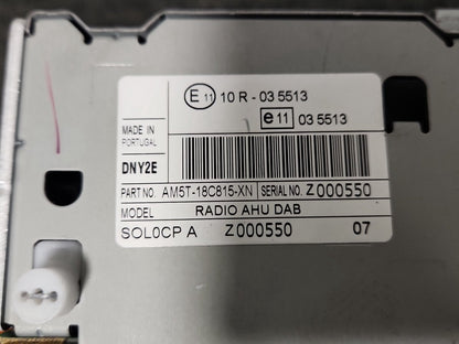 Ford Grand C-Max MK2 (C344) Genuine Radio Stereo Head Unit AM5T-18C815-XN