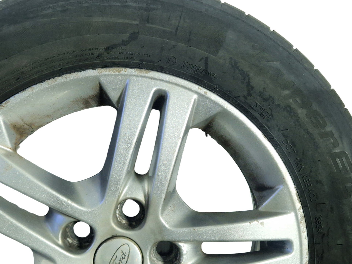 Ford S-Max MK1 (CD340) 16" Alloy Wheel with Tyre 215/60/16 6mm AM2J1007AA