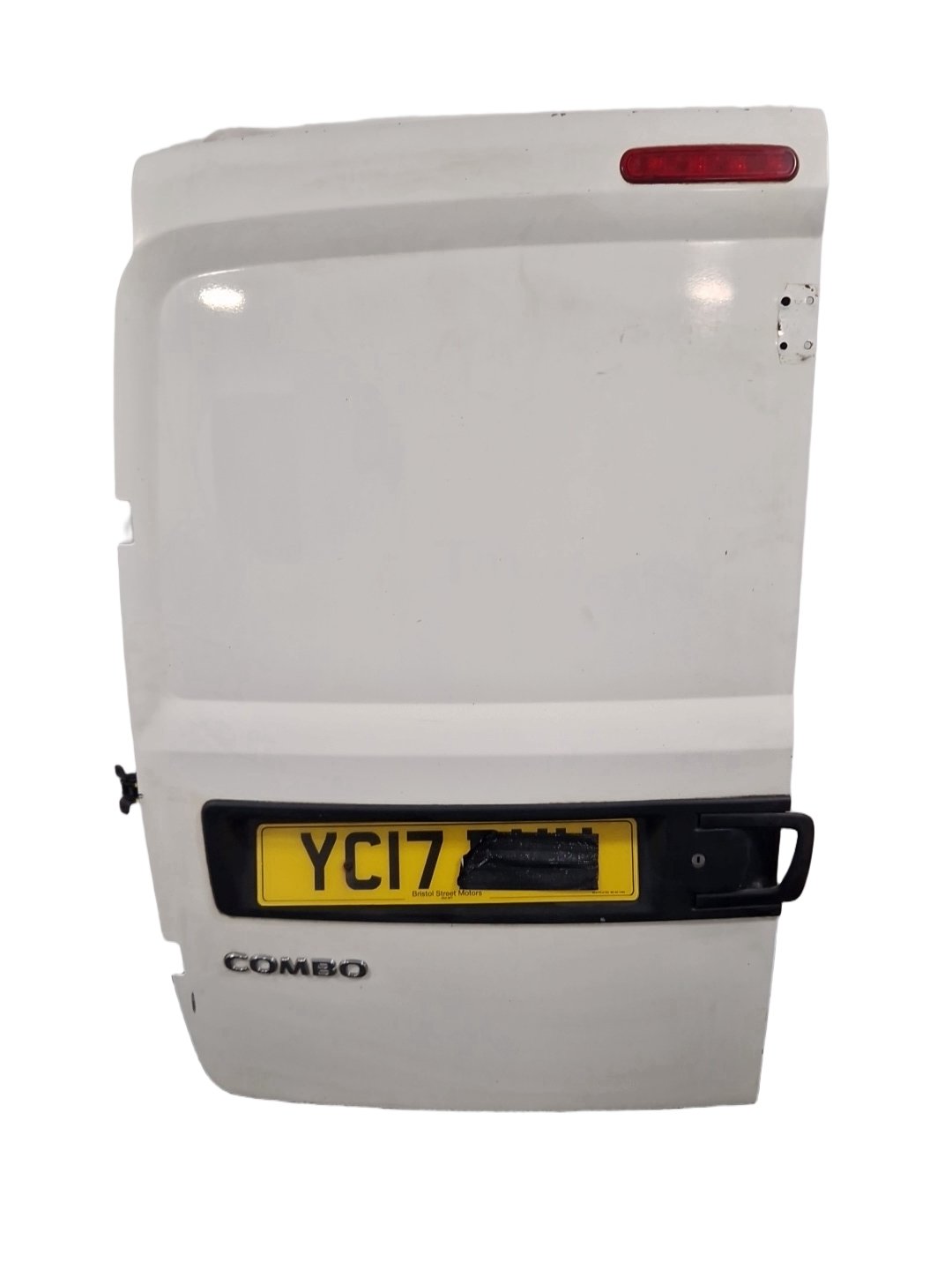 Vauxhall Combo MK3 (D) (61VO) Rear Left N/S Passenger Complete Door in White 5PU