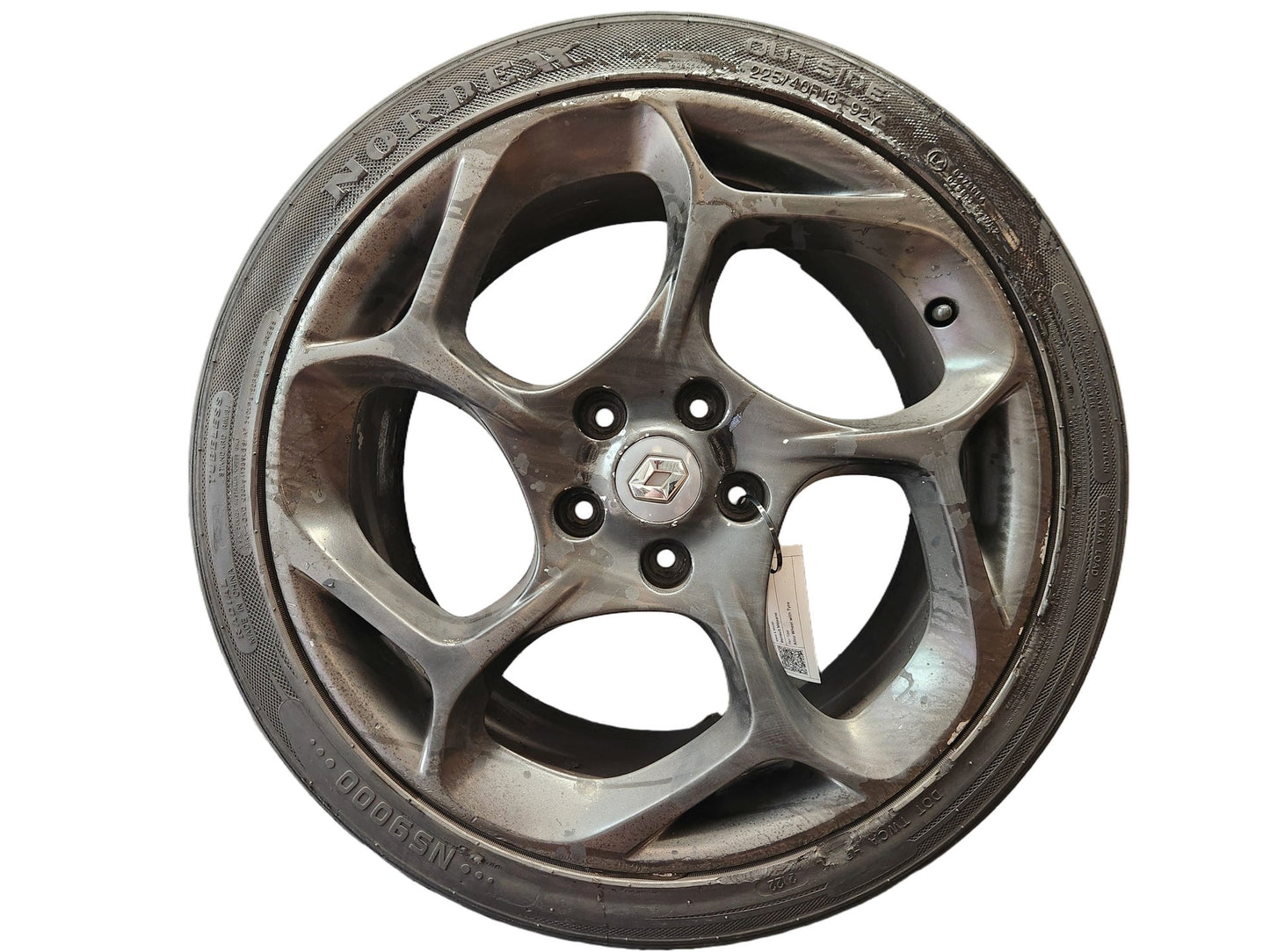 Renault Mégane MK3 (Ph2) (X95) 18" Alloy Wheel with Tyre 225/40/18 ~3mm
