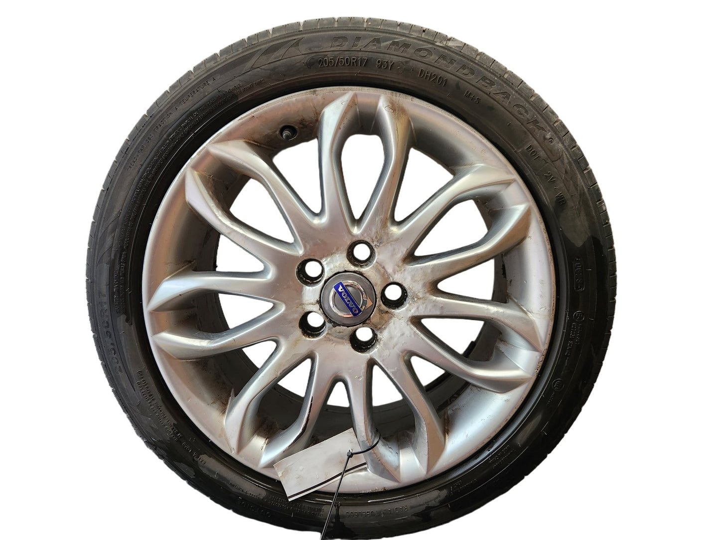 Volvo C30 MK1 (MK) 17" Alloy Wheel with Tyre 205/50/17 ~5mm
