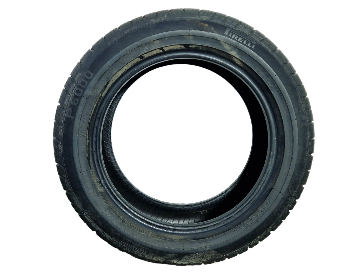 Genuine Pirelli P6000 Tyre 205/55/R16 91W ~8mm Tread