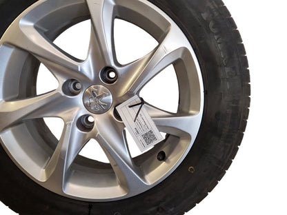 Peugeot 208 MK1 (Ph2) (IA) 15" Alloy Wheel with Tyre 185/65/15 ~5mm