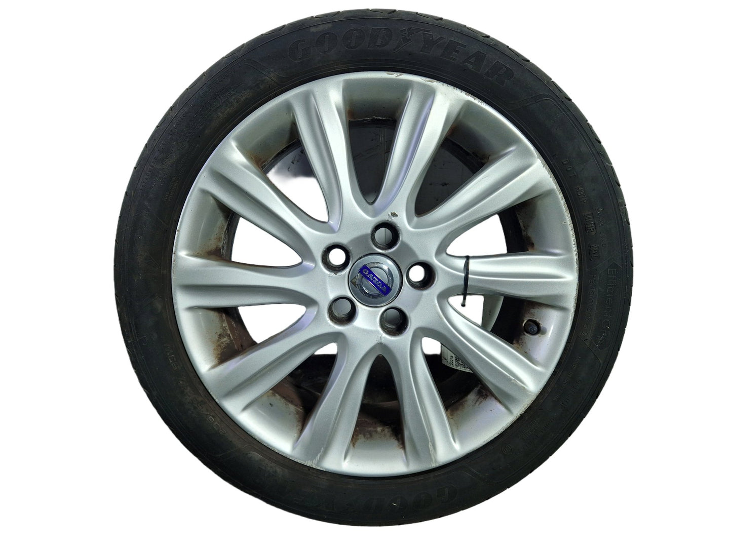 Volvo V40 MK3 (525) 17" Alloy Wheel with Tyre 205/50/17 ~5mm 31381857