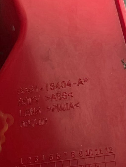 2011 Ford Fiesta MK7 Genuine Rear Right O/S Driver Tail Light 8A61-13404-A