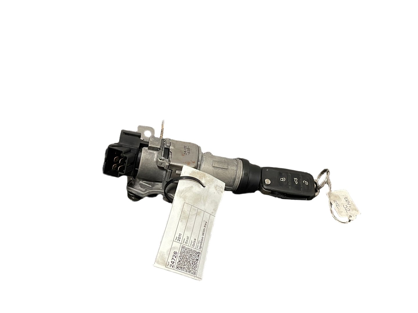 Seat Ibiza MK4 FL- 6J Hatchback Genuine Ignition Switch Barrel &amp; Key 6R0905851B
