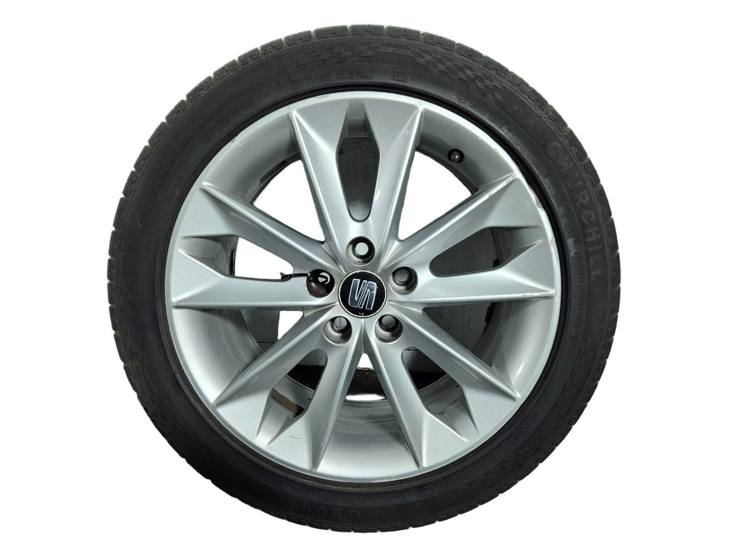 Seat Ibiza MK4 FL - 6J 16" Alloy Wheel with Tyre 215/45/16 ~4mm 6J0601025N