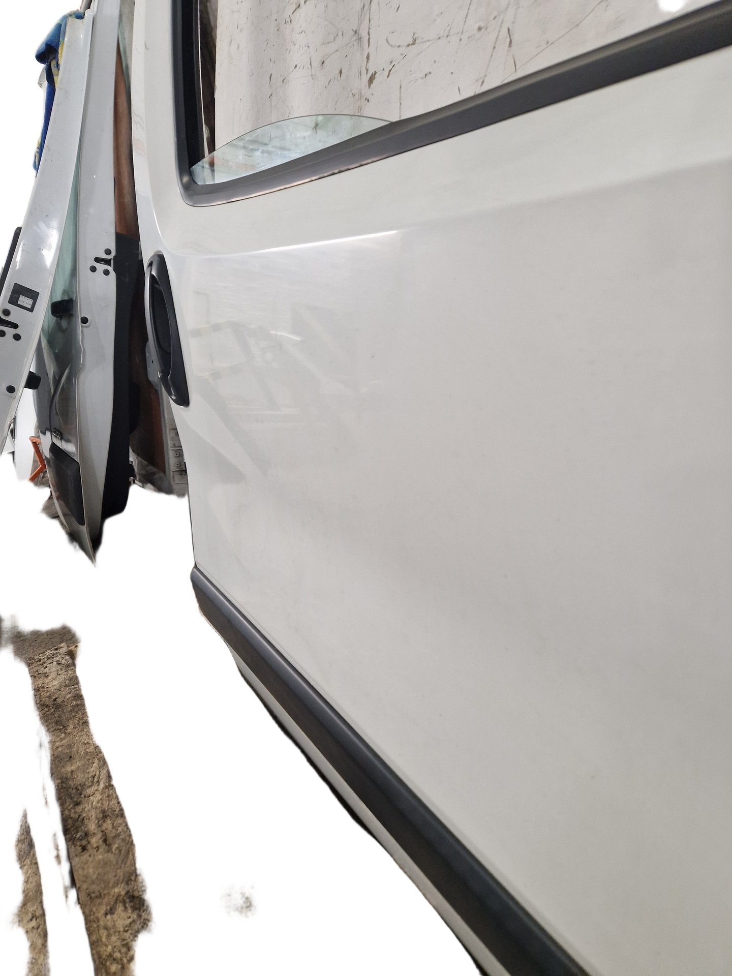 Peugeot Bipper Cargo Van Front Right O/S Driver Complete Door in White EWP
