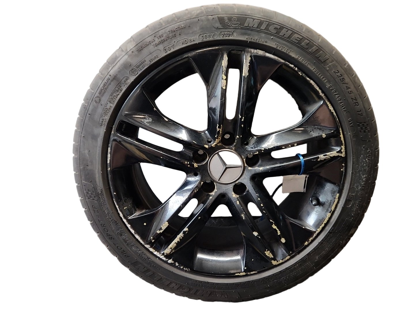 Mercedes CLC-Class W203 17" Alloy Wheel with Tyre 225/45/17 ~2mm A2034015302