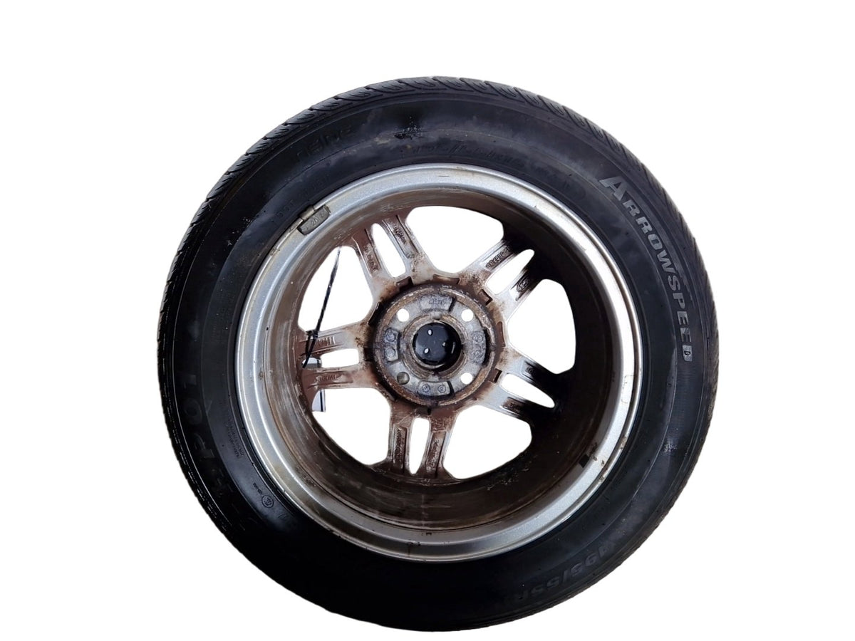 Ford Fiesta MK7 15" Alloy Wheel with Tyre 195/55/15 ~5mm C1BC-1007-BB