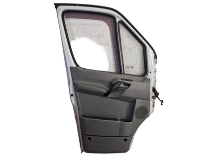 Mercedes Sprinter W906 (NCV3) Front Left N/S Complete Door in Arctic White 9147