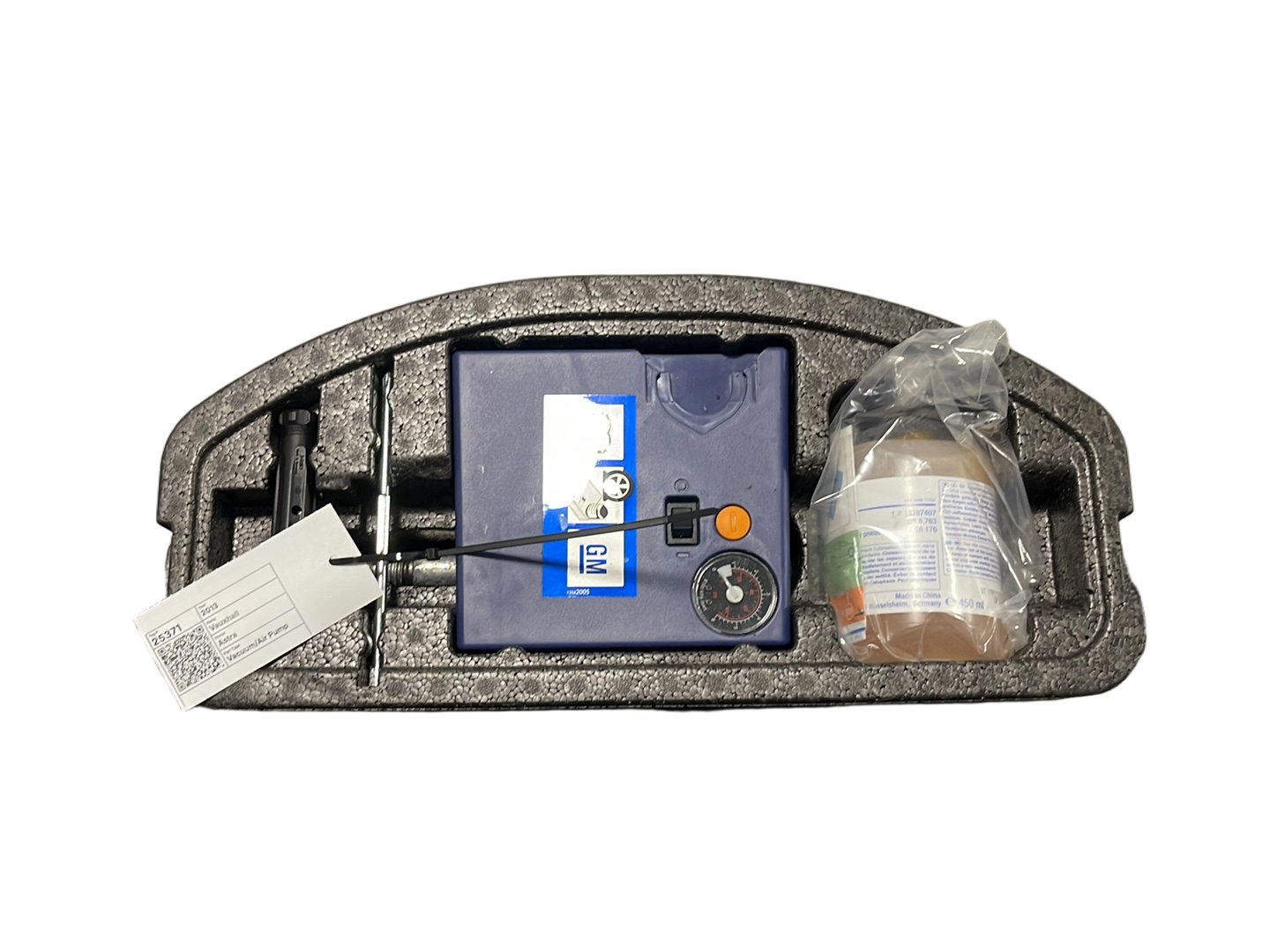 Vauxhall Astra MK6 (J) (A3400) Hatchback Tyre Pump Sealant Repair Kit &amp; Foam