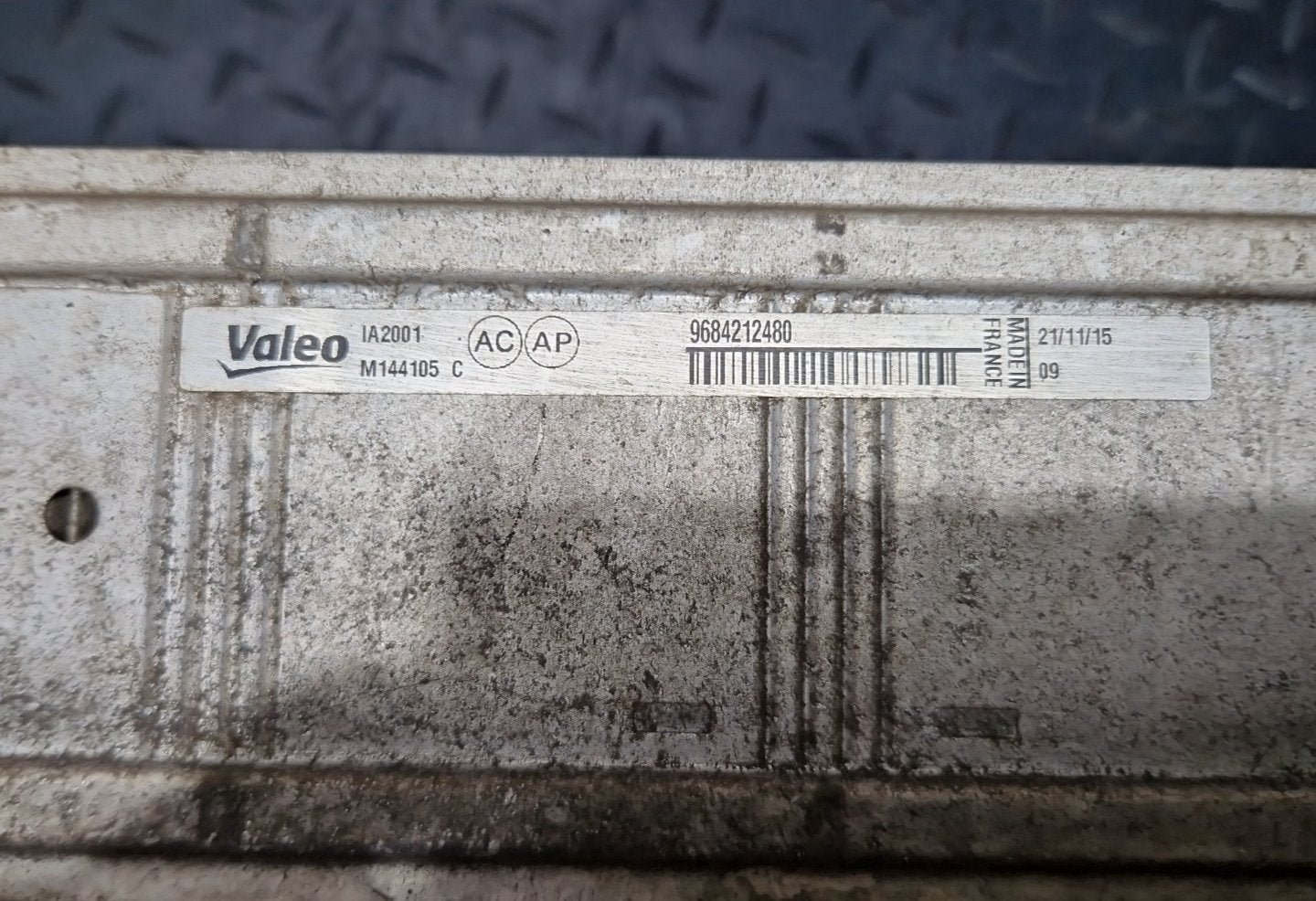 Peugeot Partner B9 Cargo Van Genuine Radiator Intercooler 9684212480