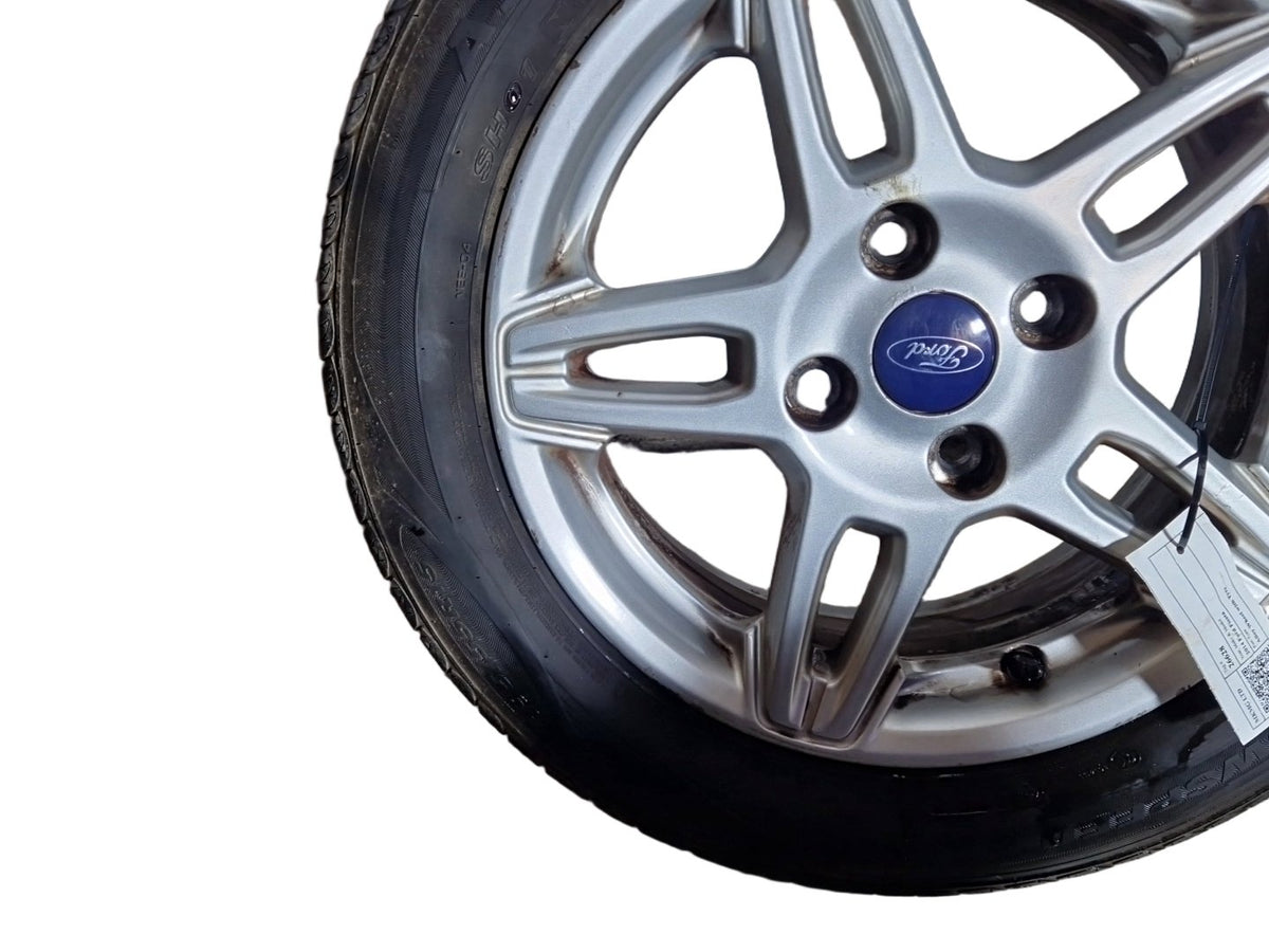 Ford Fiesta MK7 15" Alloy Wheel with Tyre 195/55/15 ~5mm C1BC-1007-BB