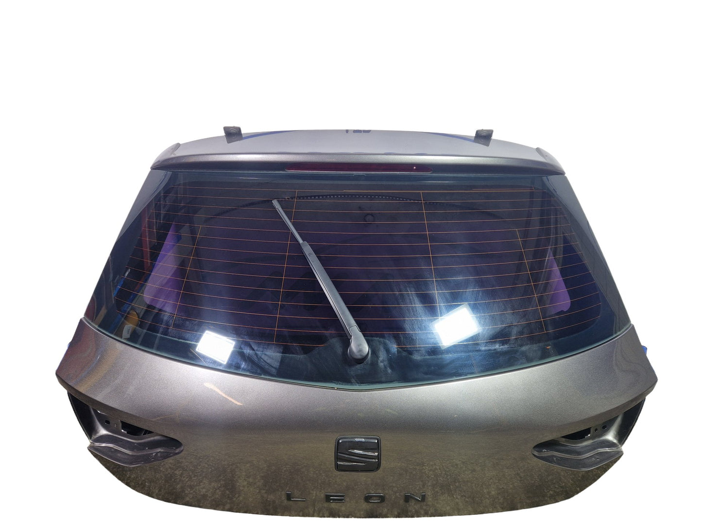 Seat Leon MK3 5F Rear Complete Boot Lid Tail Gate in Technic Grey S7K