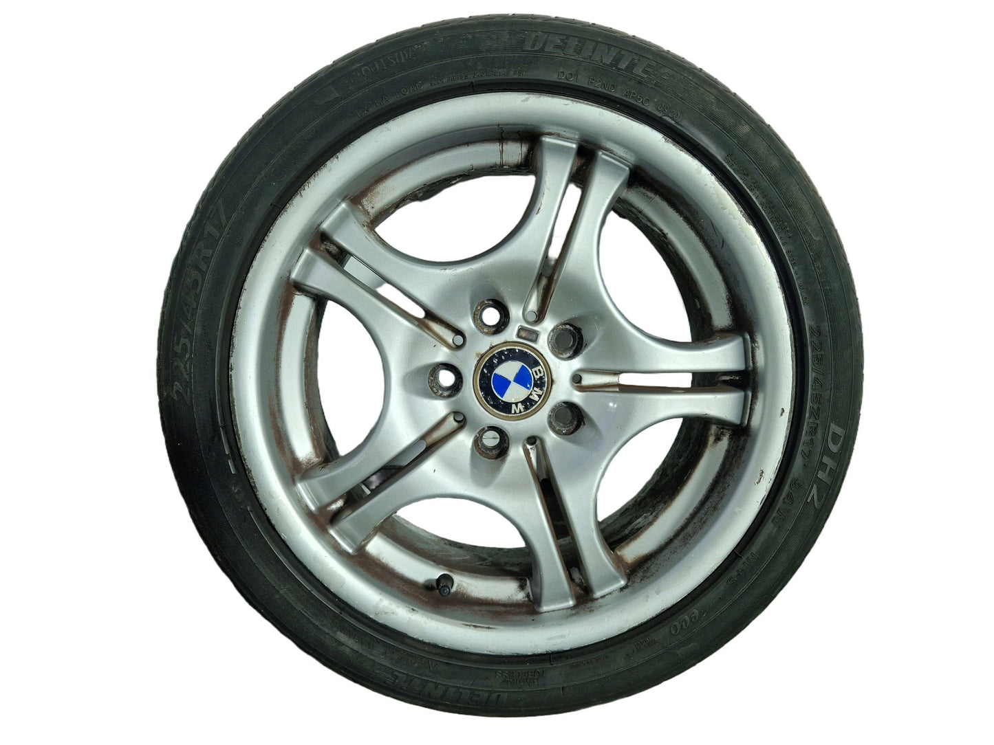 BMW 3 Series E46 17" Alloy Wheel with Tyre 225/45/17 ~5mm 2229180