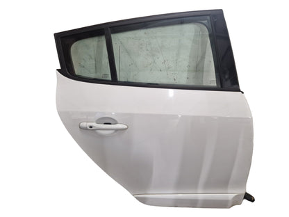 Renault Megane MK3 (Ph2)(X95) Hatchback Rear Right Driver Complete Door in White
