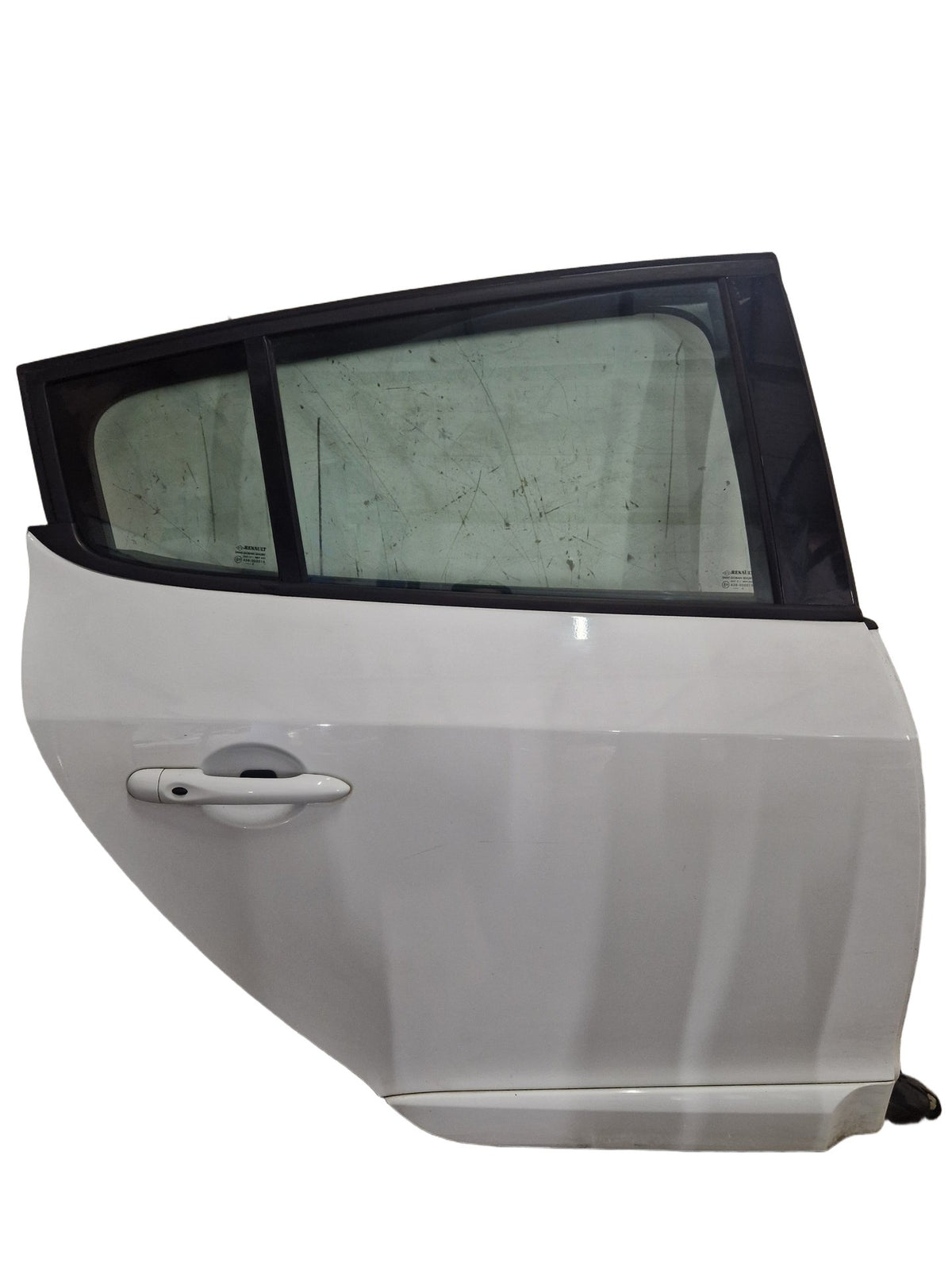 Renault Megane MK3 (Ph2)(X95) Hatchback Rear Right Driver Complete Door in White