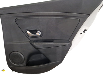 Renault Megane MK3 (Ph2)(X95) Hatchback Rear Right Driver Complete Door in White