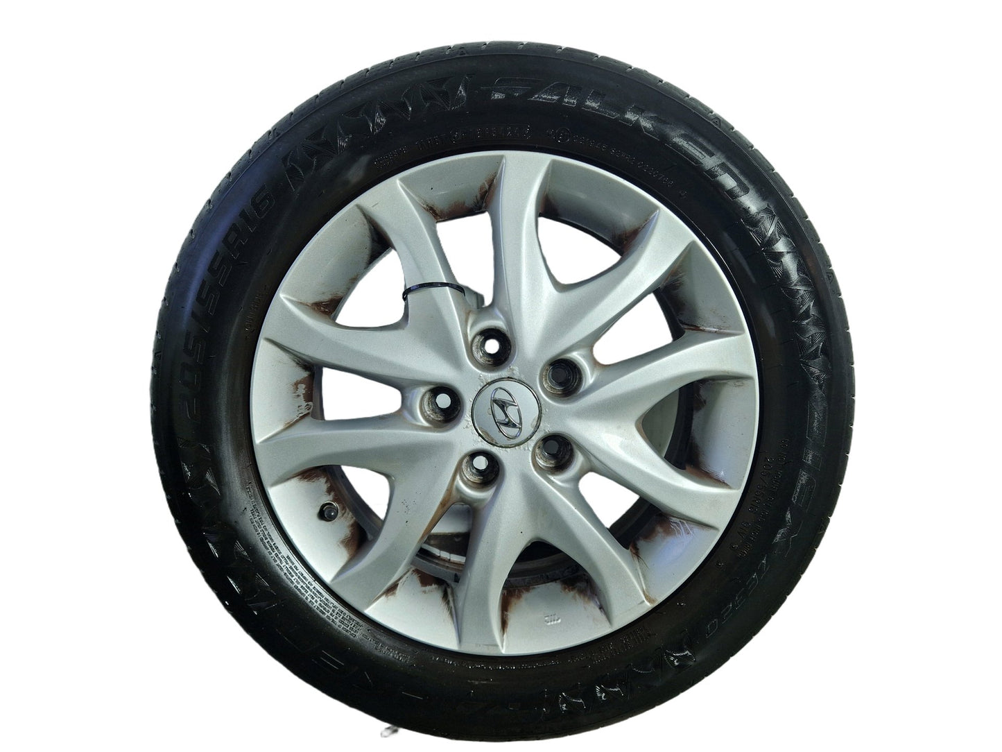 Hyundai i30 MK1 (FD) 5" Alloy Wheel with Tyre 205/55/16 7mm