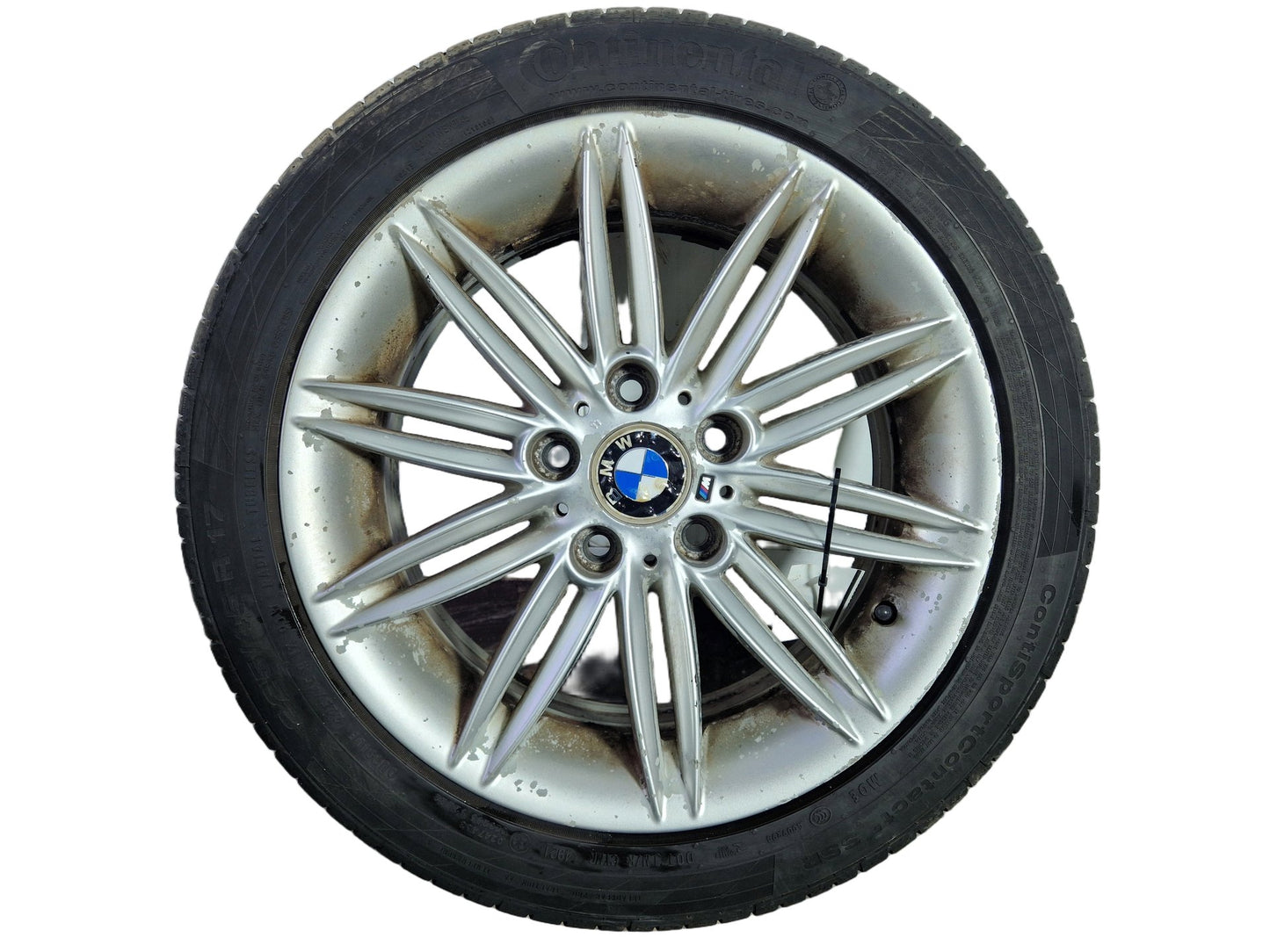 BMW 116i E87 17" Alloy Wheel with Tyre ~5mm 225/45/17