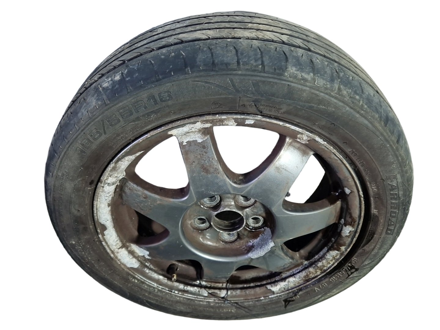 Toyota Prius MK2 (NHW20) 16" Alloy Wheel with Tyre 195/55/16 4mm