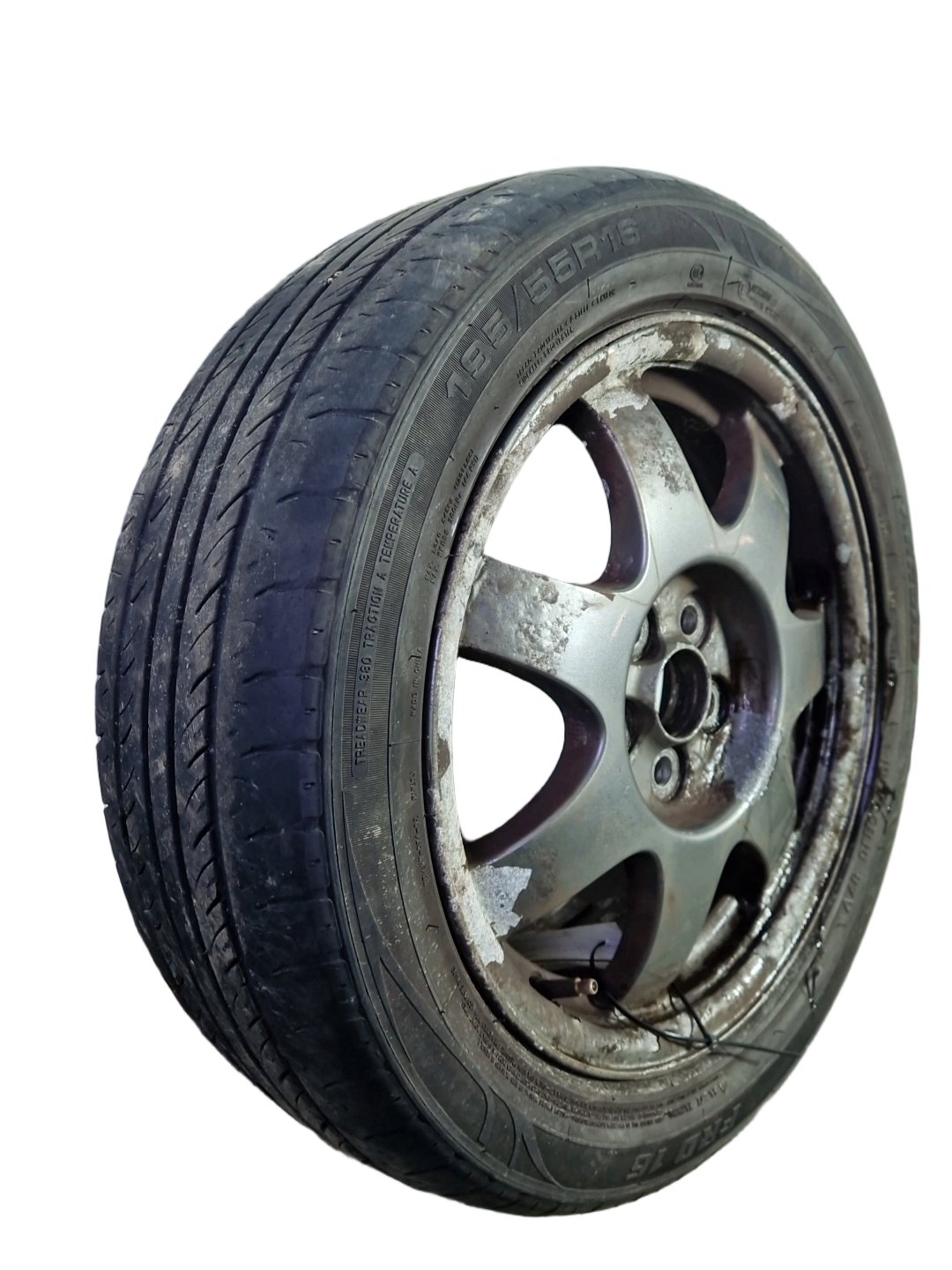 Toyota Prius MK2 (NHW20) 16" Alloy Wheel with Tyre 195/55/16 4mm
