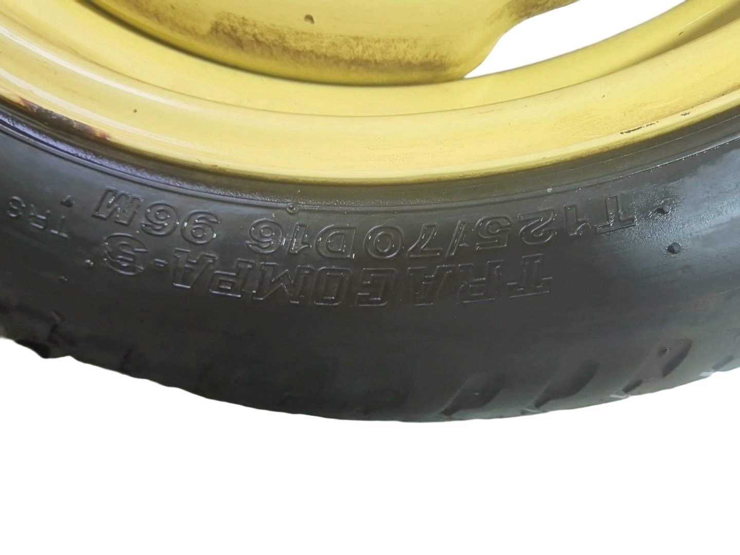 Toyota Prius MK2 (NHW20) Hatchback 16" Spare Wheel 125/70/16