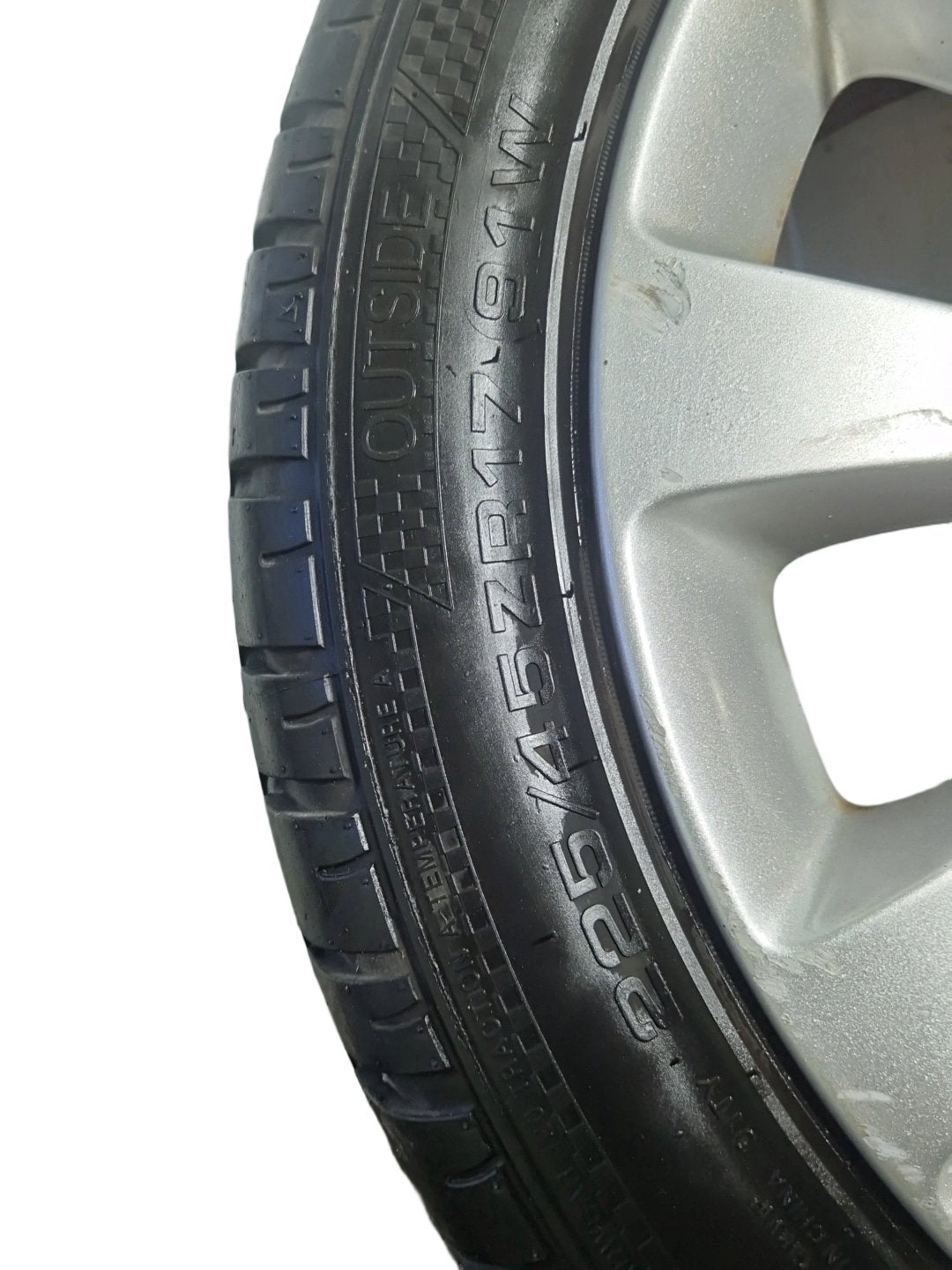 Vauxhall Meriva MK2 (B) (4470) 17" Alloy Wheel with Tyre 225/45/17 6mm