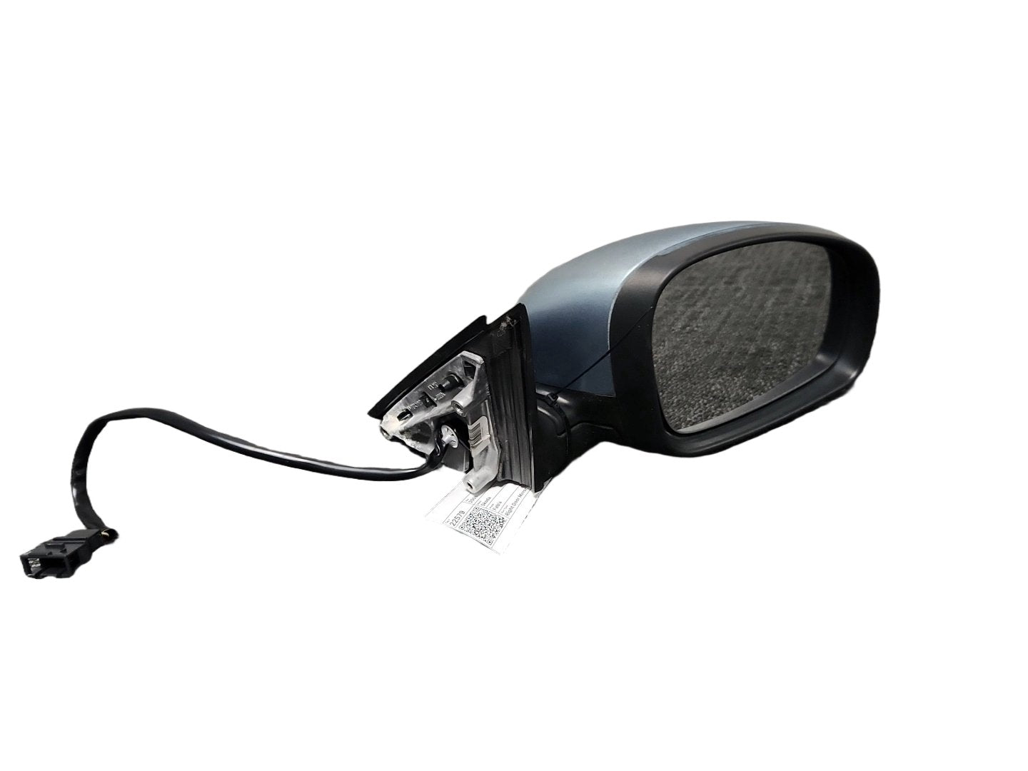 Skoda Fabia 5J Hatchback Genuine Front Right Door Wing Mirror in Grey 5T / F5X