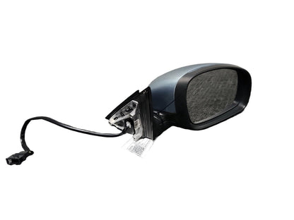 Skoda Fabia 5J Hatchback Genuine Front Right Door Wing Mirror in Grey 5T / F5X
