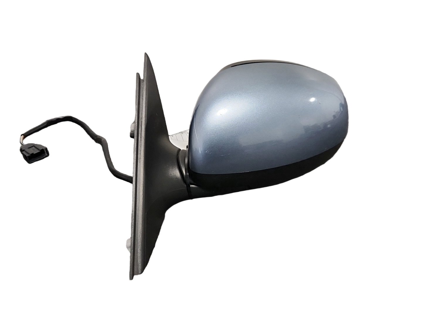 Skoda Fabia 5J Hatchback Genuine Front Left Door Wing Mirror in Grey 5T / F5X